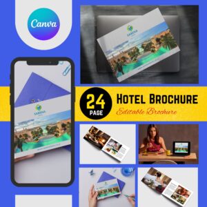 24 pg Hotel Brochure Landscape