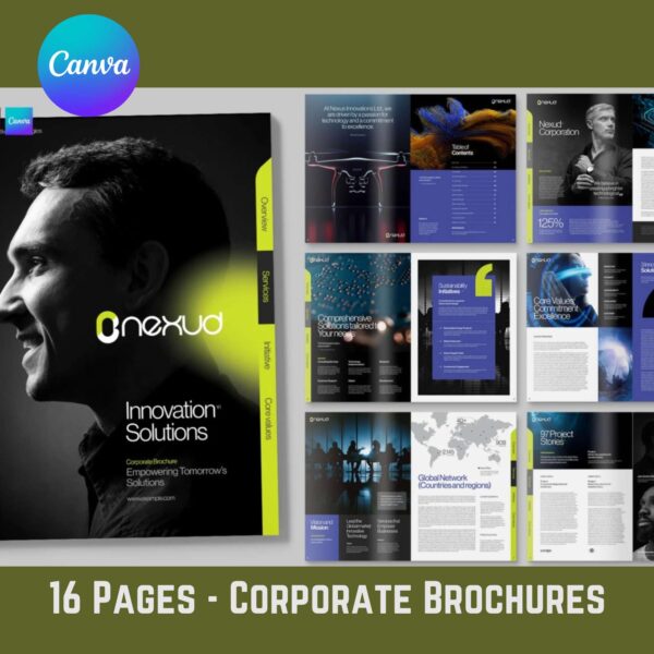 Corporate Brochures A4 16p
