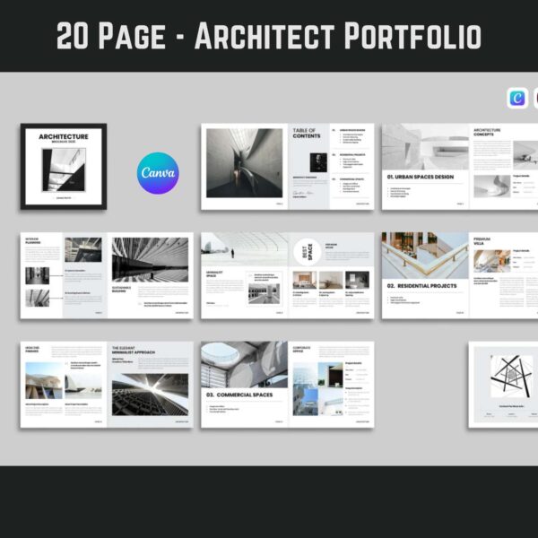 Architecture Portfolio Brochure Template