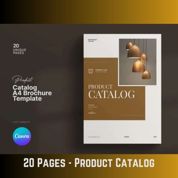Product Catalog Brochure Template